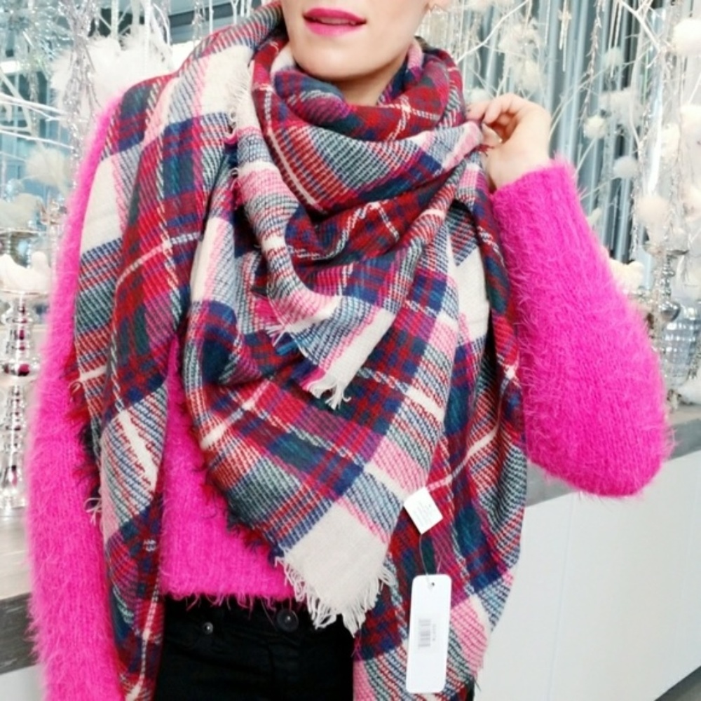 OVERSIZED BLANKET SCARF - Picture 4 of 7